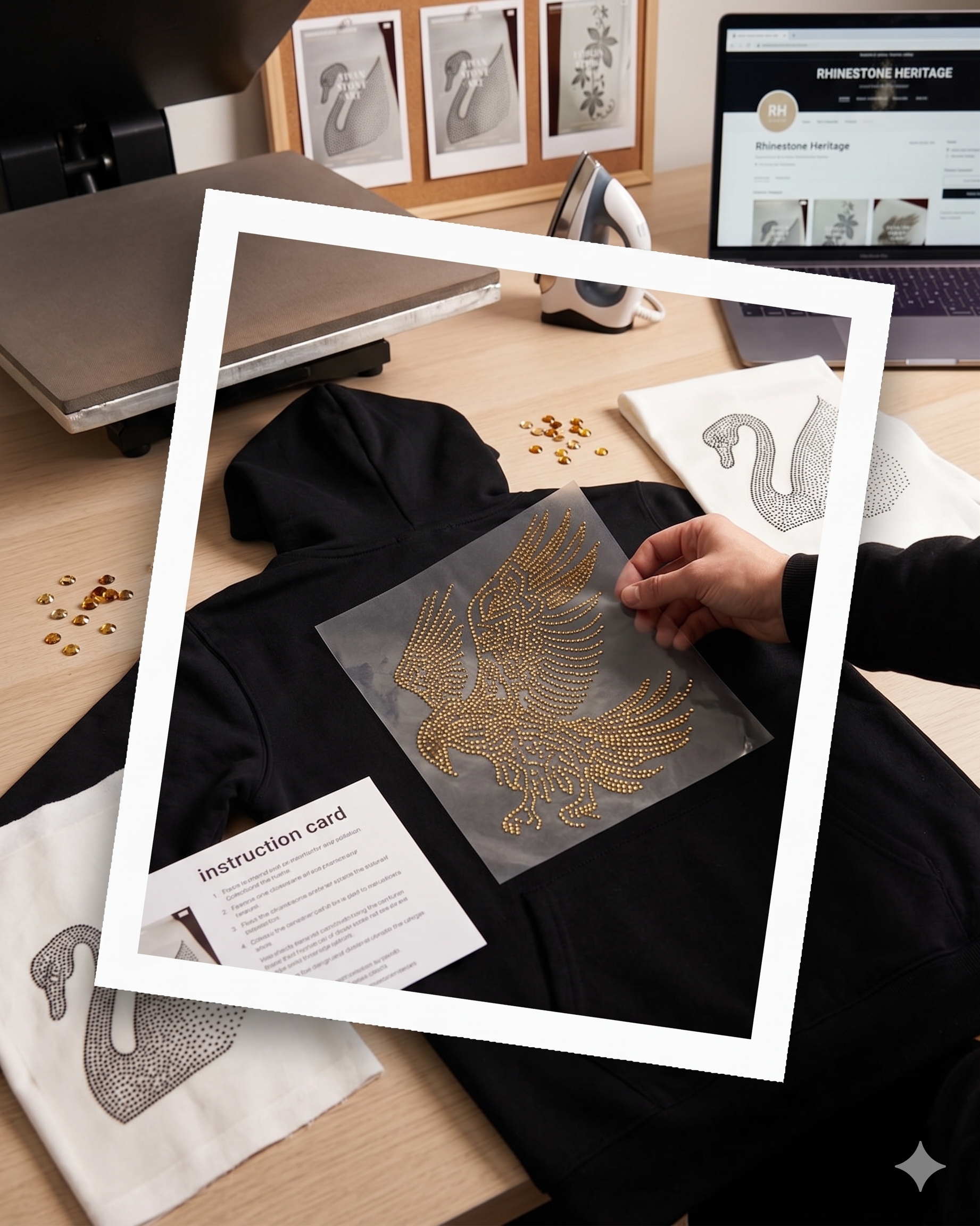 The Ultimate Guide to Customizing Apparel with Premium Rhinestone Transfers