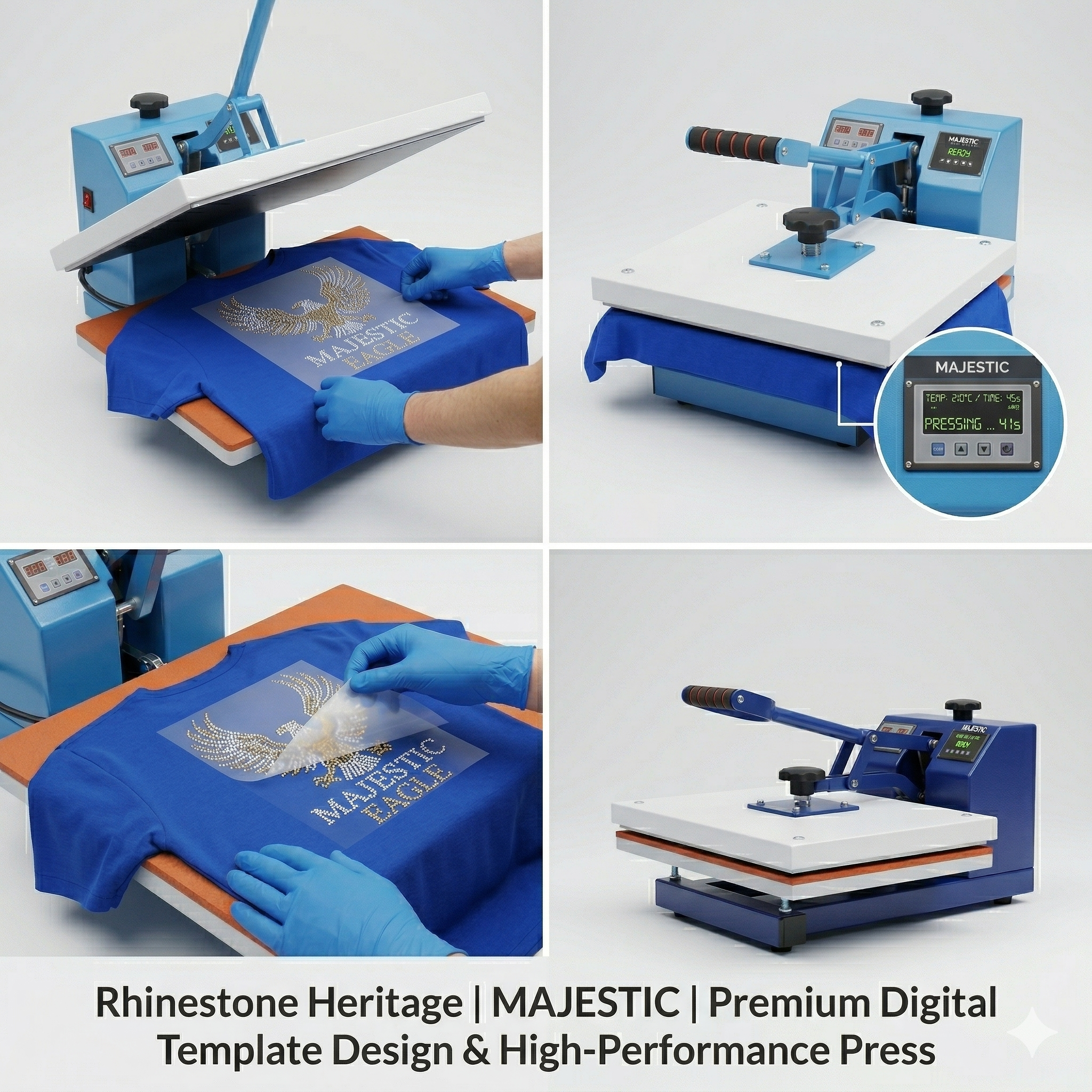 Heat tranfer manual machine 
