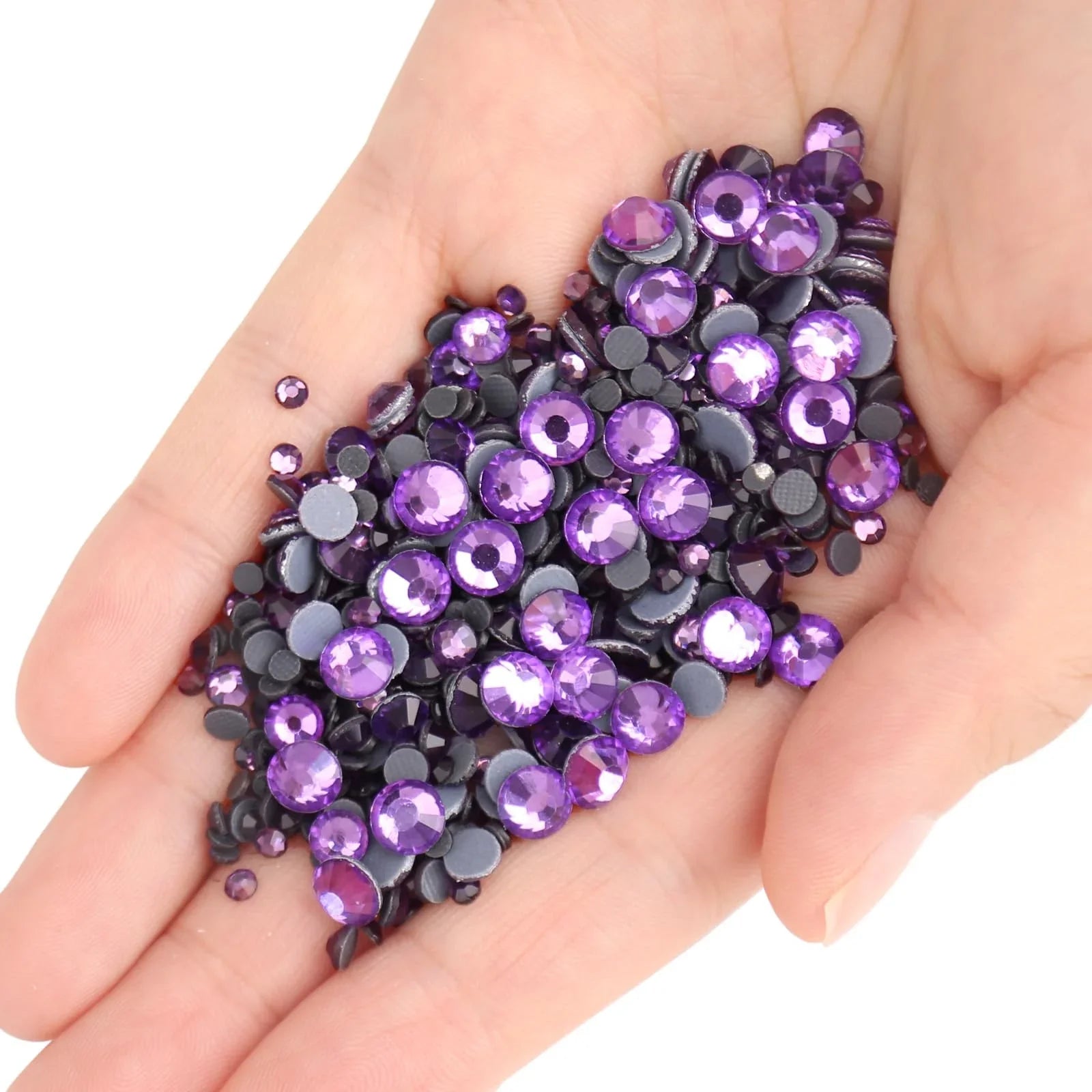 Tanzanite Hotfix Rhinestones Iron on transfer