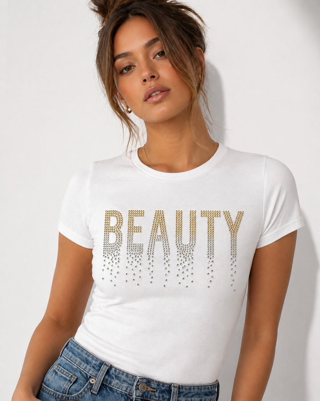 Beauty Rhinestone Sticker