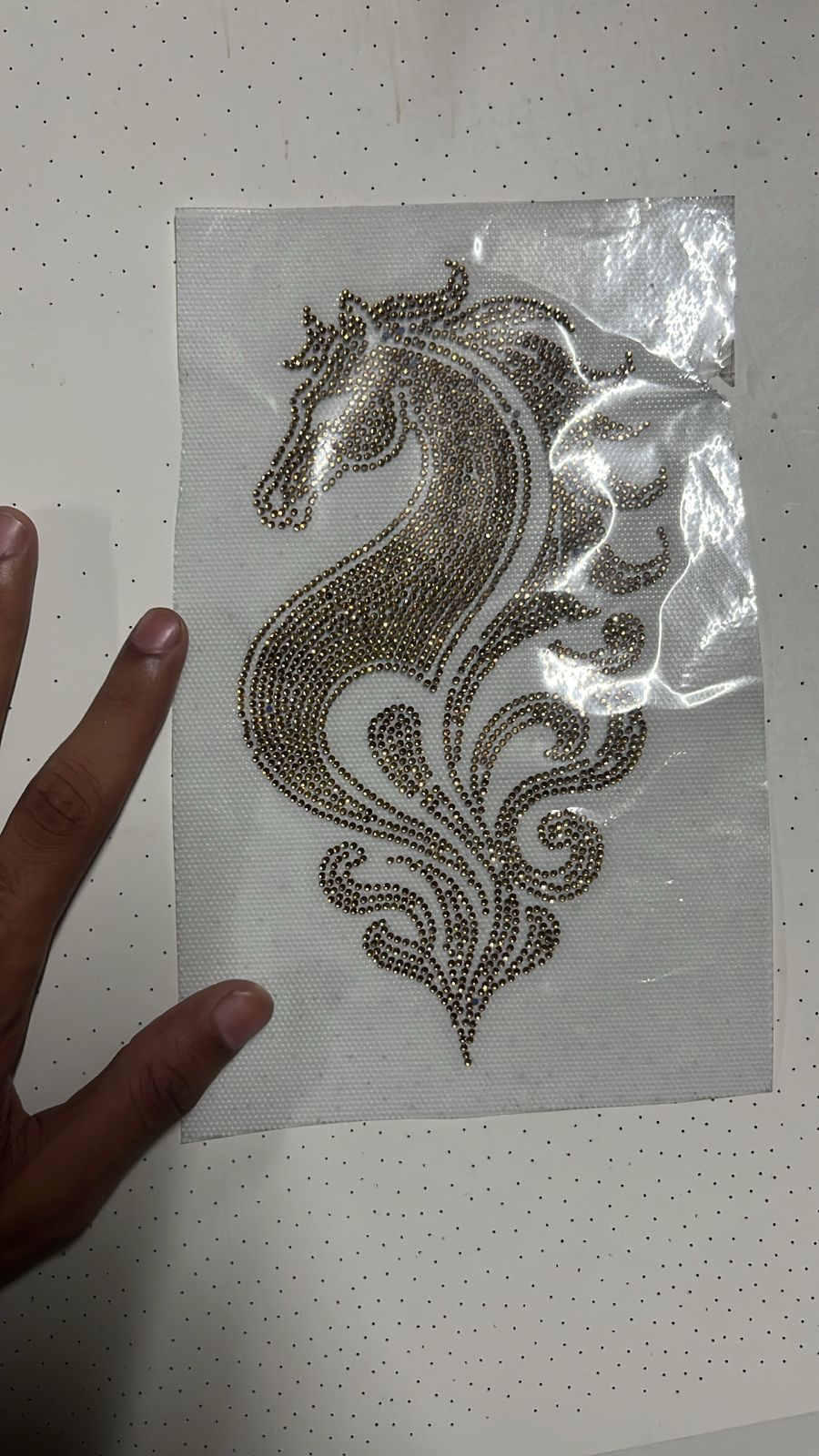 Rhinestone sample catalouge For pocket size stciker