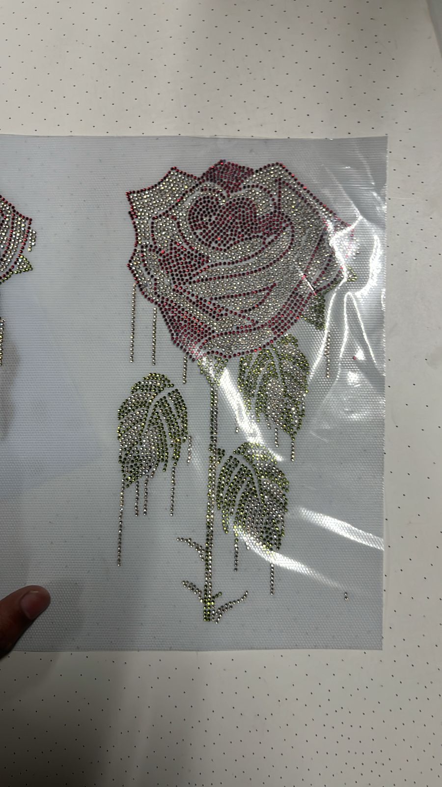 Rhinestone sample catalouge For pocket size stciker
