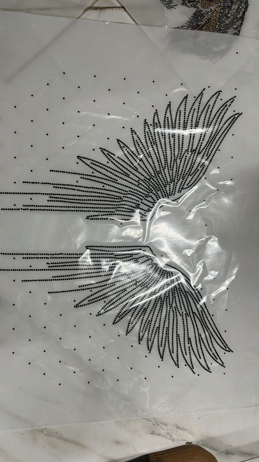 Rhinestone sample catalouge For pocket size stciker