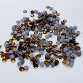 Smoked Topaz Hotfix Rhinestones Iron-On Transfer for T-Shirts & Apparel