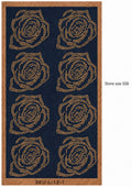 Rose Boota Rhinestone Hotfix Template | 8 Rose Designs SS6 DIY Bling Transfer for Abayas, Kurti, T-Shirts & Jeans