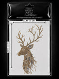 Reindeer Rhinestone Heat Transfer Sticker – 4SS Hotfix Iron-On Stone Sheet