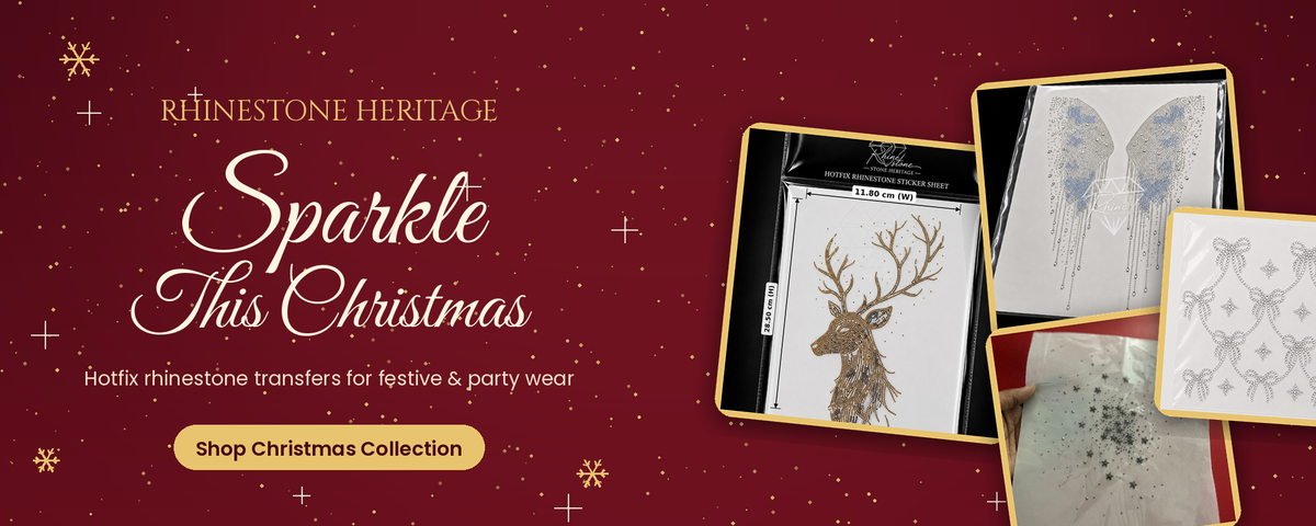 Sparkle This Christmas – Rhinestone Heritage Christmas collection