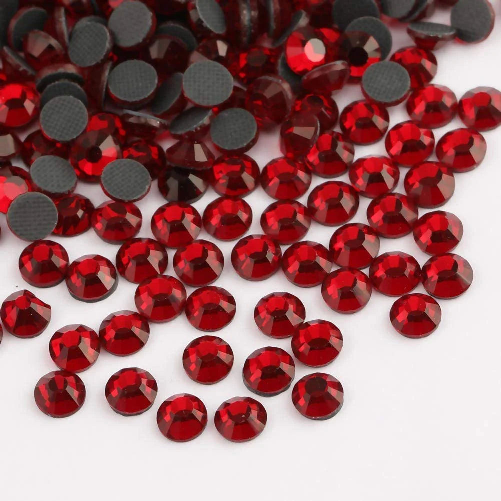 Siam Diamond Hotfix Rhinestones Iron-On Transfer for T-Shirts & Apparel