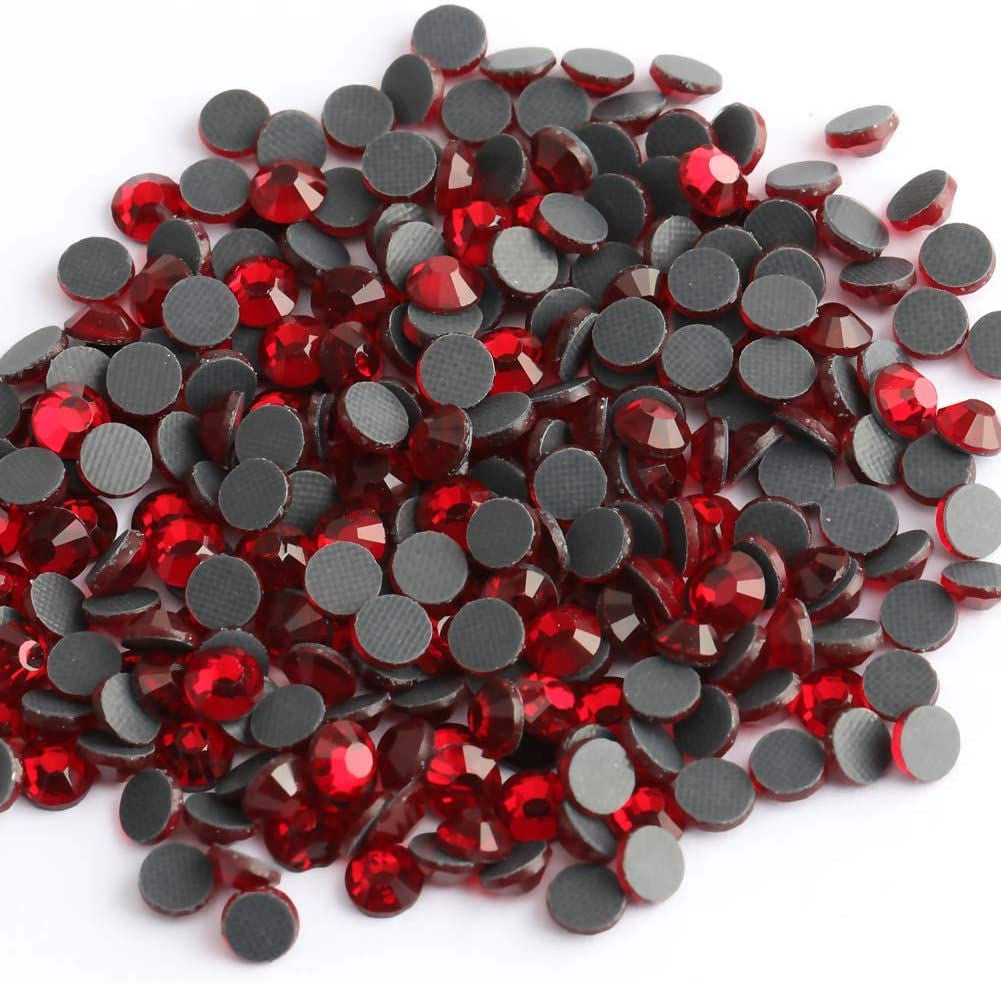 Siam Diamond Hotfix Rhinestones Iron-On Transfer for T-Shirts & Apparel
