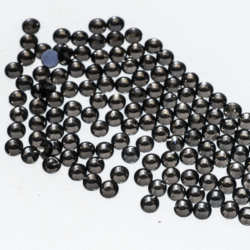 Black Diamond Hotfix Rhinestones Iron-On Transfer for T-Shirts & Apparel
