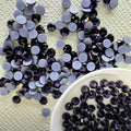 Tanzanite Hotfix Rhinestones Iron-On Transfer for T-Shirts & Apparel
