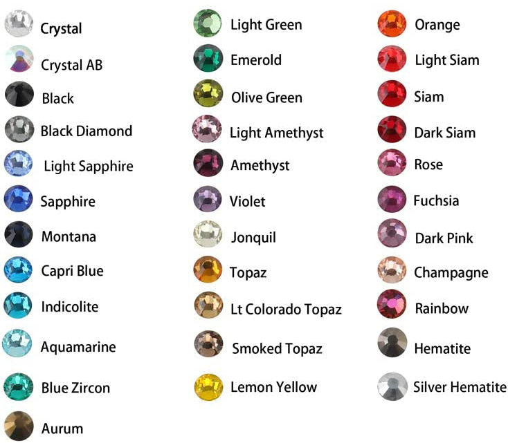 Olivine Hotfix Rhinestones Iron-On Transfer for T-Shirts & Apparel