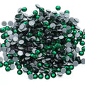 Emerald Hotfix Rhinestones Iron-On Transfer for T-Shirts & Apparel
