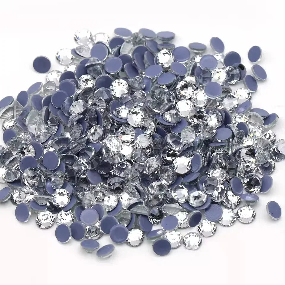 Crystal Hotfix Rhinestones Iron-On Transfer for T-Shirts & Apparel